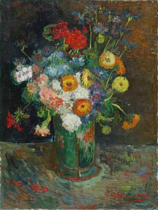 Vincent Van Gogh Flowers France oil painting art